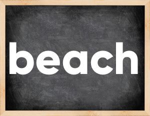 3 forms of the verb beach