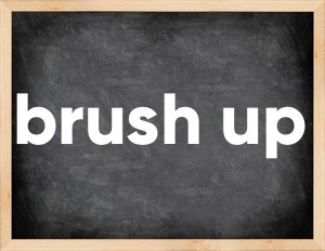 3 forms of the verb brush up
