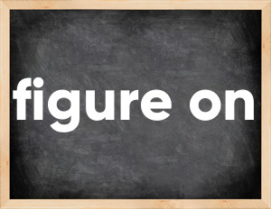 3 forms of the verb figure on