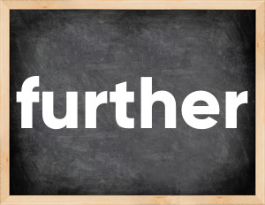 3 forms of the verb further