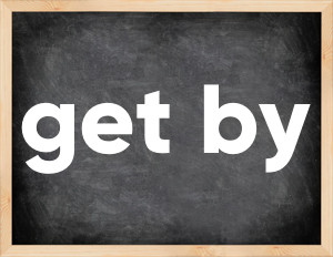 3 forms of the verb get by