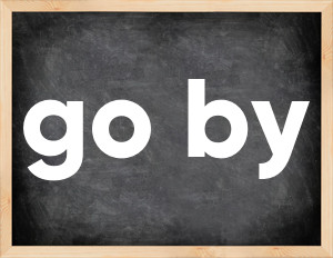 3 forms of the verb go by