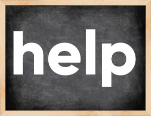 3 forms of the verb help