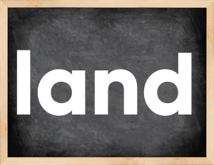 3 forms of the verb land