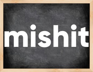 3 forms of the verb mishit