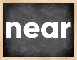 3 forms of the verb near