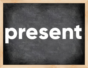 3 forms of the verb present