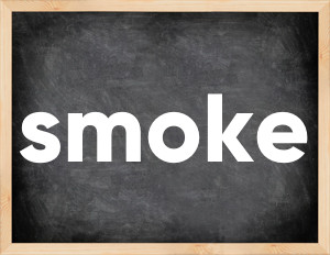 3 forms of the verb smoke